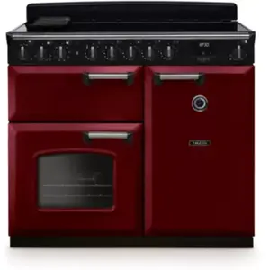 Piano de cuisson induction FALCON NGC TAB IND 100 CM BORDEAUX CHROME pas cher