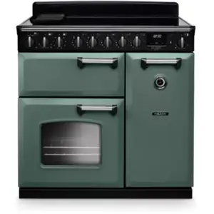 Comparateur de prix : Piano de cuisson induction FALCON NGC TAB IND 90 CM VERT MINERAL CHROM...