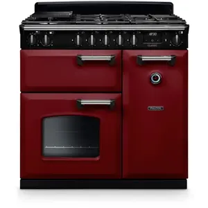Falcon CL90DFPBOR/CM-E1 90 CM BORDEAUX CHROME pas cher