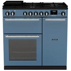 Comparateur de prix : Piano de cuisson gaz FALCON INFUSION NGC TAB GAZ 90 CM ROCHE BLEUE