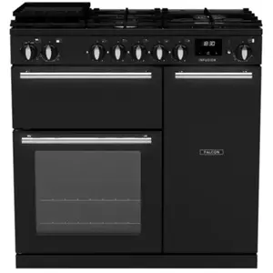 Comparateur de prix : Piano de cuisson gaz FALCON INFUSION NGC TAB GAZ 90 CM CHARBON Mat