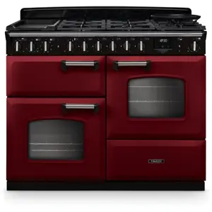 Falcon PIANO DE CUISSON CLASSIC DELUXE NGC TAB MIX 110 CM BORDEAUX CHROME pas cher
