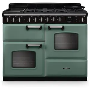 Comparateur de prix : PIANO DE CUISSON CLASSIC DELUXE NGC TAB MIX 110 CM VERT MINERAL CHROME