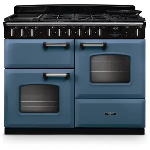 Falcon PIANO DE CUISSON CLASSIC DELUXE NGC TAB MIX 110 CM ROCHE BLEUE CHROME pas cher
