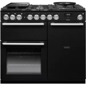 Piano de cuisson gaz FALCON NEXUS NGC TAB GAZ 100 CM CHARBON CHROME pas cher