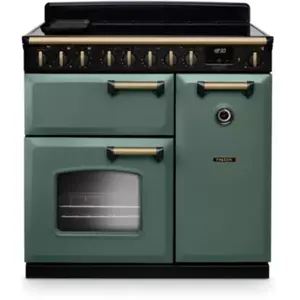 Comparateur de prix : Piano de cuisson induction FALCON NGC TAB IND 90 CM VERT MINERAL LAITO...