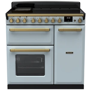 Piano Induction Falcon Estel Deluxe Esdl90eipmsb/ab-e1 Bleu Pastel Lai... pas cher