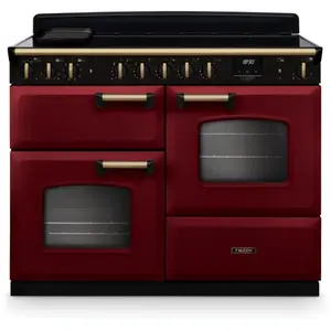 Piano Induction Falcon Cldlo110eipbor/ab-e1 Bordeaux Laiton pas cher