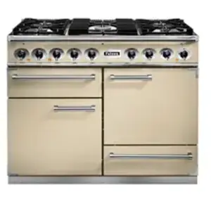 Comparateur de prix : Piano De Cuisson Gaz Falcon 1092 Deluxe F1092dxdfcr/cm-eu Grilles Mattes
