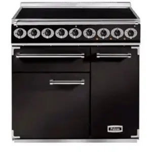 Piano de cuisson induction FALCON PKR 900 DELUXE INDUCTION NOIR CHROME pas cher