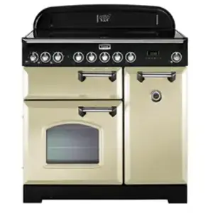Comparateur de prix : Piano de cuisson vitrocéramique FALCON CLASSIC DELUXE 90 CREME CHROME