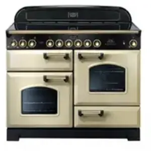 Piano de cuisson vitrocéramique FALCON CLASSIC DELUXE 110 CREME LAITON pas cher