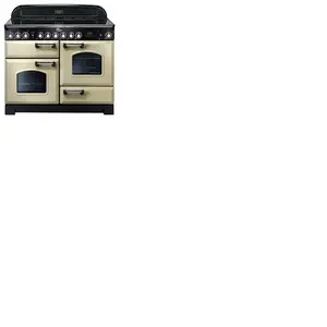 Cuisinière FALCON Classic Deluxe 110 Vitrocéramique Crème CDL110ECCRC pas cher