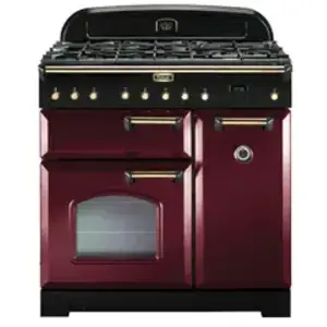 Cuisinière FALCON classic deluxe 90 - Rouge/cuivrée - CDL90DFCY/B-EU pas cher