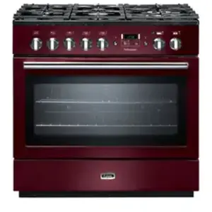 Comparateur de prix : Piano de cuisson gaz FALCON PROFESSIONAL + FXP 90 DF ROUGE AIRELLE