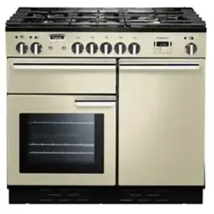 Cuisinière FALCON Professional+ 100 Mixte Crème/Chrome - PROP100DFCR/C pas cher