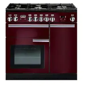 Comparateur de prix : Cuisinière FALCON Professional+ 90 Rouge airelle/Chrome - PROP90DFCY/C