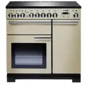 Piano de cuisson induction FALCON PRODELUX90 INDUC CREM/CHROME pas cher