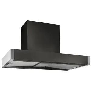 Hotte FALCON MERCURY SC VISERE PLATE 100 cm NOIR MAT- MHDSC1000MB/-EU pas cher