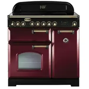 Piano de cuisson FALCON CDL90EICY/B Induc 90 rouge pas cher