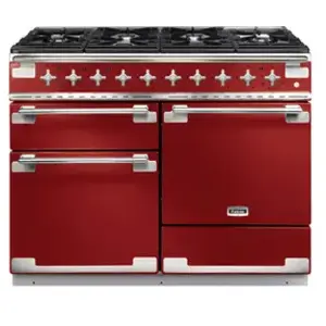 Comparateur de prix : Cuisinière FALCON ELISE 110 Rouge/Nickel brossé - ELS110DFRD/-EU