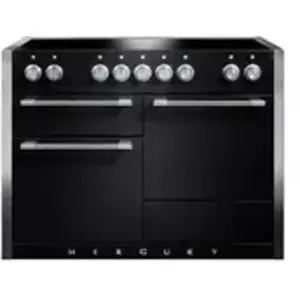 Comparateur de prix : Piano de cuisson gaz FALCON Semi Pro MERCURY 120 NOIR MAT INOX POLI