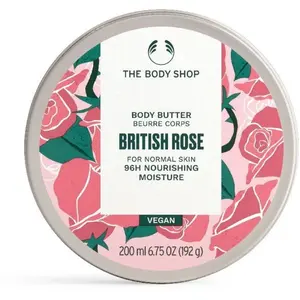 Comparateur de prix : The Body Shop British Rose Beurre Corporel 24H 200 ml