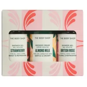 The Body Shop Shower Gel Trio Coffret soin corps 1 art. pas cher