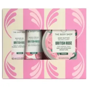 The Body Shop British Rose Mini Coffret soin corps 1 art. pas cher