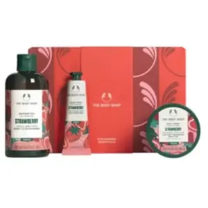 The Body Shop Strawberry Essentials Coffret soin corps 1 art. pas cher