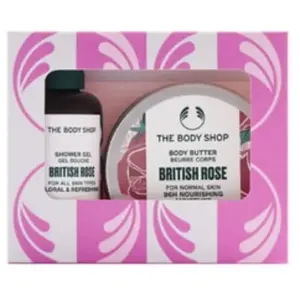 The Body Shop British Rose Treats Coffret soin corps 1 art. pas cher
