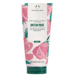 The Body Shop British Rose Body Lotion-To-Milk Lotion pour le corps 1000 ml pas cher