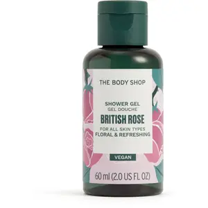 Gel douche British Rose 60 ml pas cher