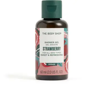 The body shop Gel Douche Fraise - 60ml pas cher