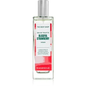 The Body Shop Blissful Eau de toilette à la fraise 50 ml pas cher