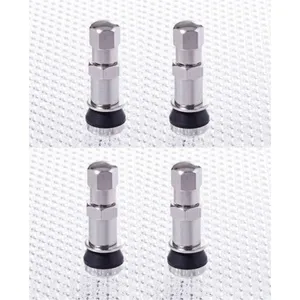 RICHBROOK Lot de 4 Valves acier - Gris argenté pas cher