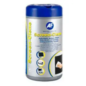 Comparateur de prix : HK Wentworth AF Lot de 6 Boites de 100 lingettes antistatiques pour écrans Screen-Clene
