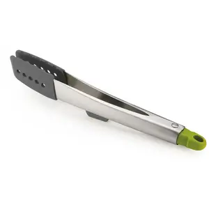 Joseph Joseph Elevate Silicone -Pince en acier inoxydable avec reposoir integre pas cher