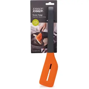 Joseph Joseph Turner Tongs - Pince Spatule Gris/Orange Gris,Orange pas cher