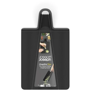 Planche à découper Joseph Joseph Chop2Pot Plus Standard 60202 Noir pas cher