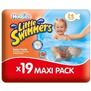Comparateur de prix : HUGGIES Maxi Pack Little Swimmers - Taille 5/6 - 19 Couches de bain