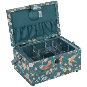 Boîte à couture motif oiseaux - Hobby Gift (17,8 x 24,5 x 14,5 cm)(......