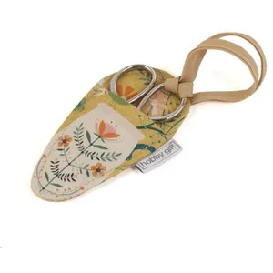 GENERIQUE Pochette à ciseaux motif fleur - Distrifil Jaune - Jaune