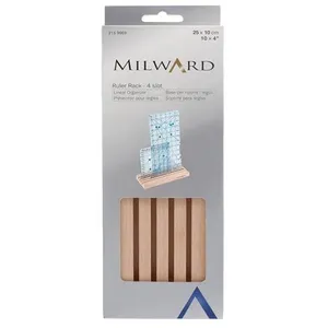 GENERIQUE Milward 2159003 Règles/Porte-gabarits, Bois, Chêne, 25 x 10cm pas cher