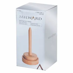 Support pour pelote de fil à tricoter - 10.5 x 10.5 x 20 cm - Milward ...