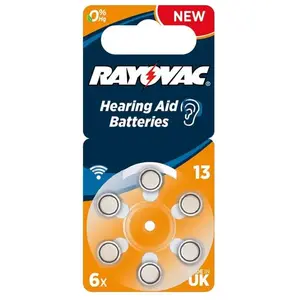 Rayovac - 4606945416 - Pile Auditive Acoustic N°13 pas cher