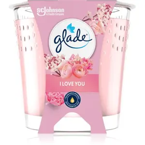 GLADE I Love You bougie parfumée 112 g pas cher