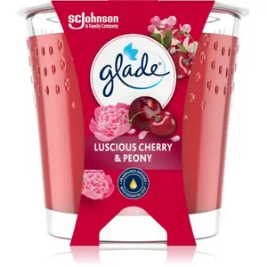 GLADE Luscious Cherry & Peony bougie parfumée 112 g pas cher