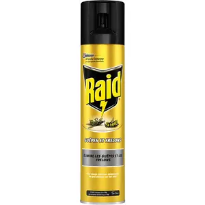Insecticide guêpes et frelons RAID l'aérosol de 300 mlVendu parcdiscount