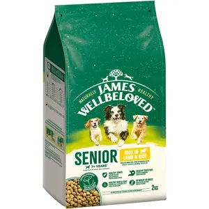 James Wellbeloved Senior Hypoallergenic agneau, riz pour chien - 2 kg pas cher